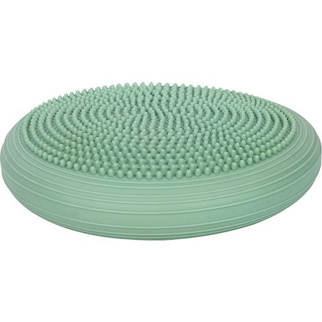 Coussin d'équilibre gonflable flexible épais portable disque de stabilité pour enfants adultes vert (1/5)