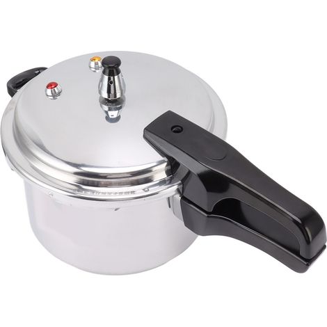 Autocuiseur en alliage d'aluminium pour cuisinière à gaz, grande capacité (20 cm / 7,9 pouces, 4,5 L), idéal pour la cuisson à la maison. (1/5)