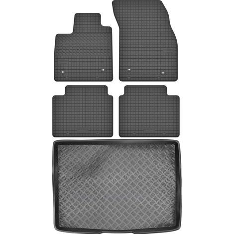 Juego de alfombrillas de goma para coche y alfombrilla para maletero para Ford Focus IV Hatchback (2019)