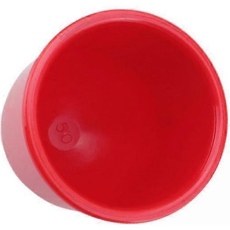 2x Cache-boule d'attelage pour caravane/remorque, rouge (1/5)