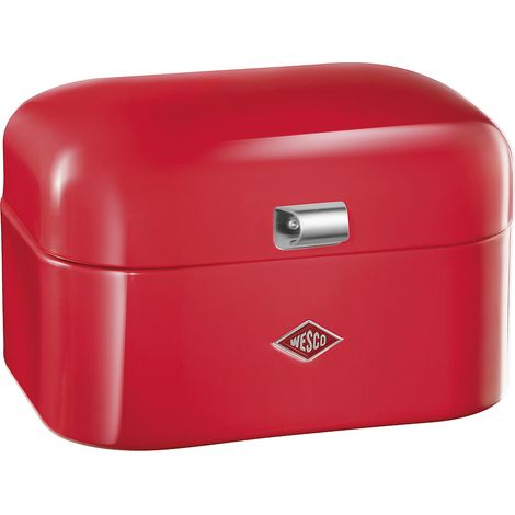 Wesco Grandy boîte à pain rouge design rétro
