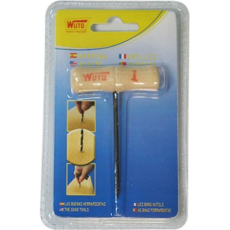 PUNTA PER LEGNO N.1/2 BLISTER