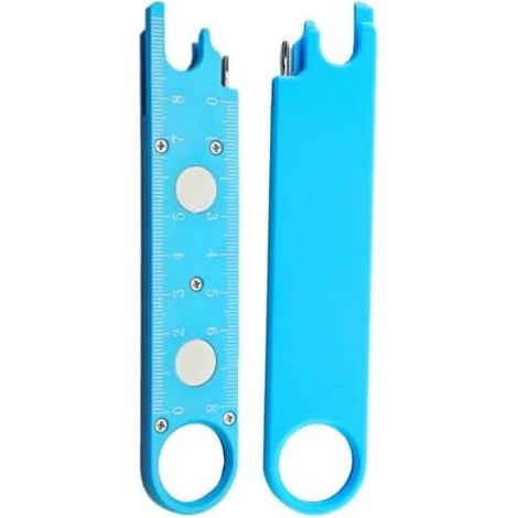 Professioneller Schnell-Nadeleinfädler für Nähmaschinen mit magnetischer Aufbewahrung und integrierter Skala (1/5)
