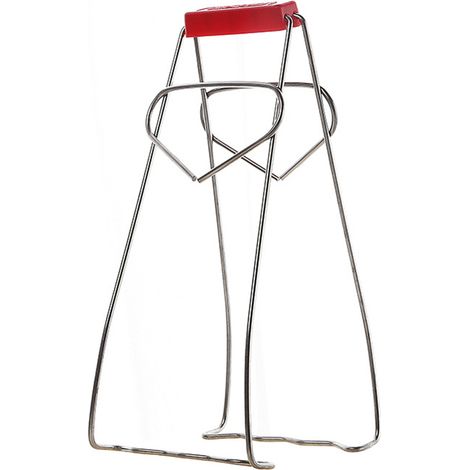 Pince De Cuisine 2 Griffes En Acier Inoxydable Résistante À La Chaleur Pour Bol Assiette Poignée Rouge Lot De 1 (1/5)
