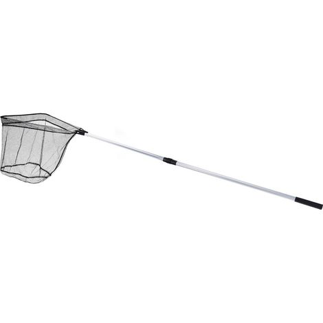 XQMAX sacadera salabre telescopico 180 cm blister , Sacadera telescópica de aluminio plegableMáximo 180 cmCabeza con soportes metálicosRed de nylon de alta calidadM (1/2)