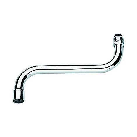 Bec de tuyau COSTA pour mélangeurs muraux de cuisine, saillie 200 mm chromé GROHE