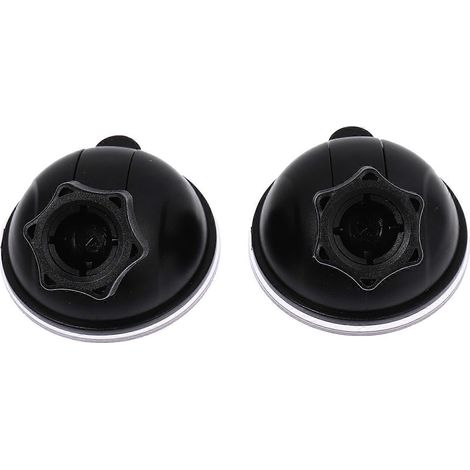 2 Stück Mini-Saugnapf-Autorekorderhalterung für die Windschutzscheibe (ohne Anschluss)-4.5X4.5cm-Black (1/3)
