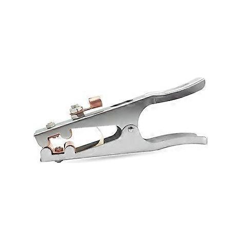 Pince de masse, pince de soudage, 1 pince de masse pour soudage, en fer et laiton, robuste et durable, équipement de soudage professionnel, compatible avec la plupart des machines à souder.