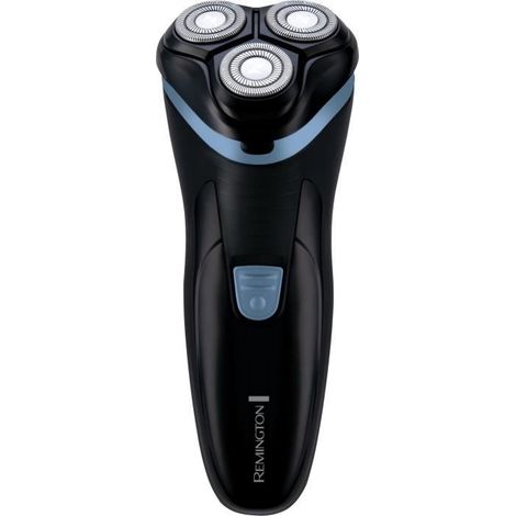 Afeitadora rotativa inalámbrica - REMINGTON - R1000 - 3 cuchillas Dual Track - Cortadora retráctil - Autonomía 30 min - LED