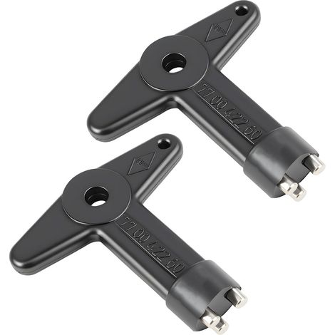 Cle Antivol Jante, 2 Pcs Clé Antivol Enjoliveur Clio 3 (1/5)