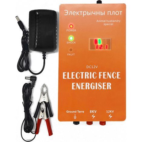 Animal fence energizer – High power, adjustable – For poultry farming (1/5)