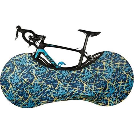 Housse Protection Velo - Universelle Lavable Elastique Anti Poussiere - Pour Vtt Route Pliant - 1 Piece (1/4)