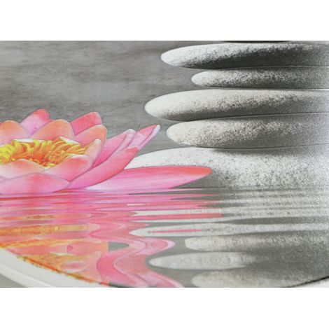WENKO WC-Sitz Water Lily mit Relief, Thermoplast"-"15337145 (1/5)