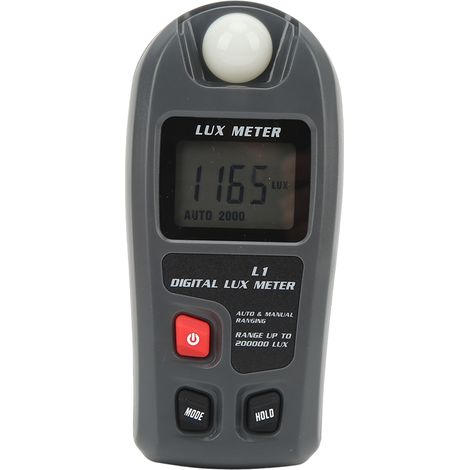 Luxmètre numérique avec arrêt automatique et écran LCD. (1/5)
