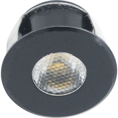 Siro Led Einbaustrahler SL-Mono Mini08, ansteuer- und dimmbar, 4000K neutralweiß, schwarz matt, 24 V/DC (1/5)