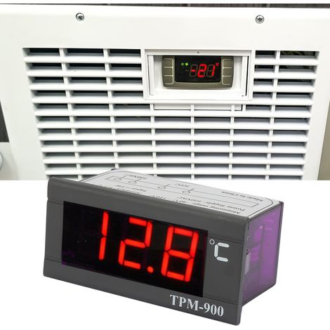 Contrôleur de température numérique TPM-900 220 V avec panneau de commande LED et capteur (1/5)