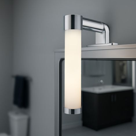 Applique miroir SDB moderne chrome LED 4W IP44 Milagro (1/5)