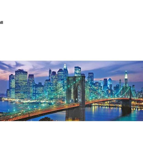 Diamant Painting Landschaft Brücke London 110x50cm, 5D Diamant Mosaik Bilder