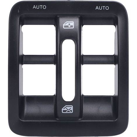 Couvercle de lunette de commutateur de fenêtre électrique de tableau de bord central, garniture de commande de porte de remplacement pour STYLE de carrosserie JK 4 portes 2011 – 2018 (1/5)