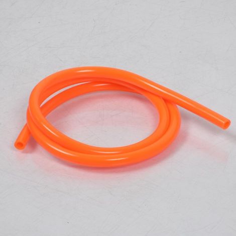 Durite essence Générique pour moto Ø6x10mm par 1m / orange fluo
