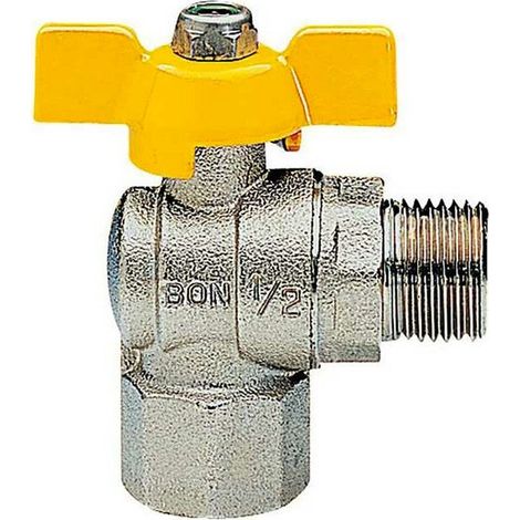 Enolgas Rubinetto a sfera BonFlex per gas a squadra MF 1/2  G0361N04 (1/2)