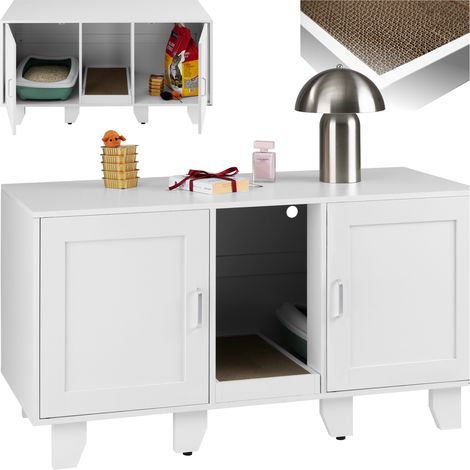 Maison de toilettage pour chat avec tapis à gratter inclus (1/5)