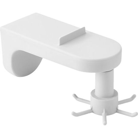 2 supports de rangement muraux de cuisine non poreux support de rangement domestique crochet pivotant spatule ustensiles de cuisine muraux (1/5)