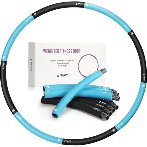 Fitness Hoop - Fitness Perte de Poids - Options de Poids de 1 à 2,3 kg (1/5)