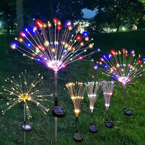 1 guirlande lumineuse, 150 led, 8 modes, étanche, panneau solaire, multicolore, jardin, noël