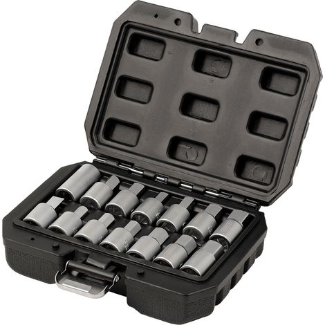 Draper 31816 Drain Plug Key Set, 3/8"" Sq. Dr. (14 Piece) (1/2)