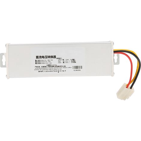 Convertisseur d'alimentation abaisseur de tension DC 36V/48V/60V/72V vers 24V 10A 240W (1/5)