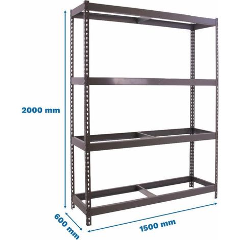 Kit Ecoforte 1506-4 Gris SimonRack (1/2)
