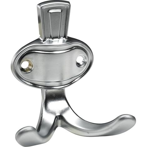Hettich Mantelhaken 7,6 x 6,8 x 4,5 cm Aluminiu-Optik - 1 Stück Magnethaken