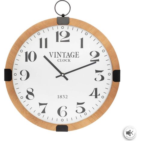 Orologio marrone gousset d38cm - Atmosphera créateur d'intérieur