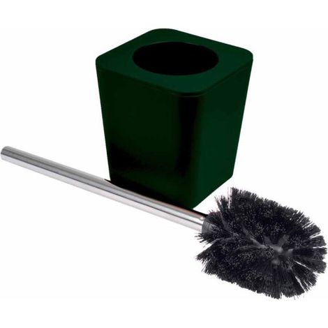 Brosse WC Soft Touch "Vitamine" 38cm Kaki (1/2)