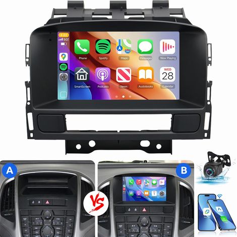 Autoradio Android 14 pour Opel Astra J 2009-2014, Apple Carplay, Navigation RDS 2+64G CAM (1/5)