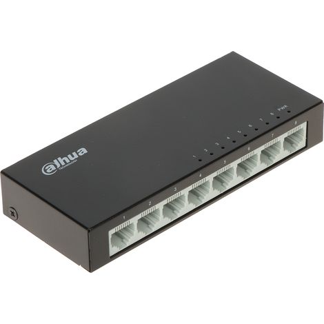 Switch PFS3008-8ET-V2 8-Port Dahua (1/5)