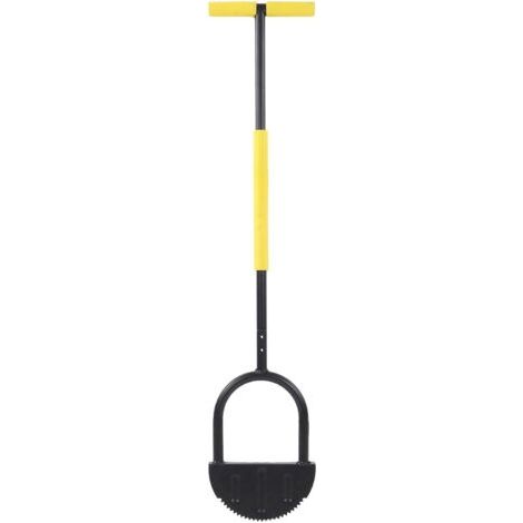 Coupe-Bordure Manuel en Demi-Lune et Pelle de Coupe pour paysages – Construction en Acier au Carbone avec Finition enduite de Poudre et Large Plate-Forme pour l'entretien des (1/5)