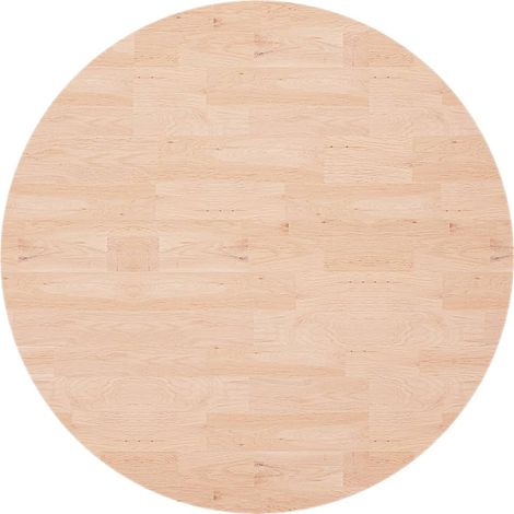 Dessus de table  Dessus de bureau  Plateau de table rond Ø90x1,5 cm Bois de chêne massif non traité