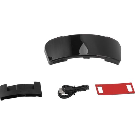 Ortviai Écran LED Full Color pour Casque de Moto – Affichage Bluetooth avec Application Mobile, 12×48 Pixels, IP65 (1/5)
