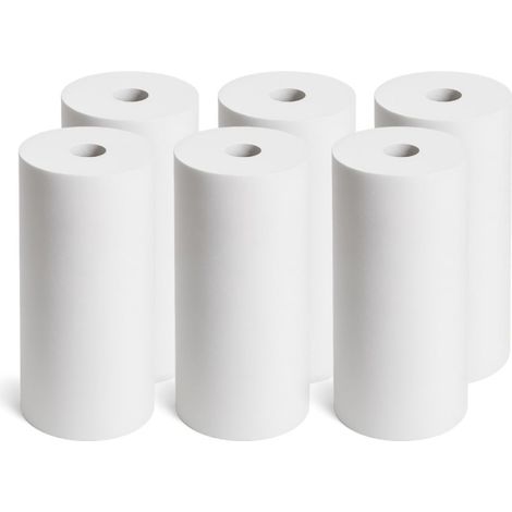Cartouche anti-sédiments BIG BLUE 10' lot de 6 filtre à eau sous évier - 50 µm (1/2)