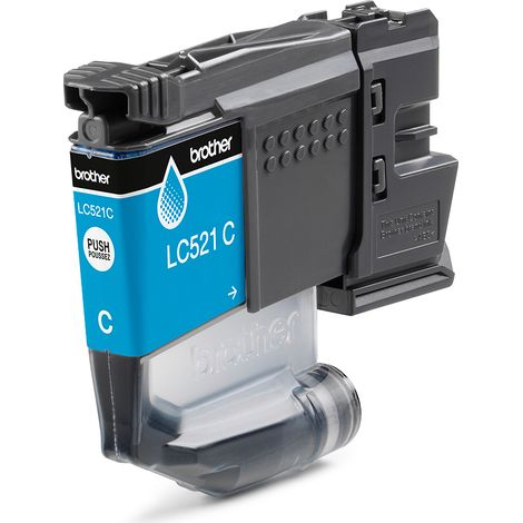 Brother LC521C Cartouche d'encre originale - Cyan