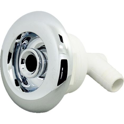 Baignoire - SPA et jacuzzi - Buse de massage en acier inoxydable ABS - Sortie de baignoire pour hydromassage - Accessoire de baignoire pour bain et spa (1/4)
