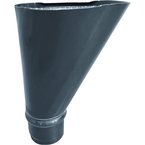 Cuvette de raccordement en alu Ø100mm - BA6 - ALUHOME