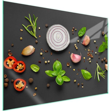 Plaque de protection en verre pour cuisinière 70x52 Cuisine (1/5)