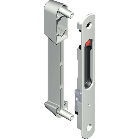 Coquille double à cylindre finition noir type 6796 pour fermetures encastrées série 6790 coulissant menuiserie aluminium - LA CROISEE D.S.