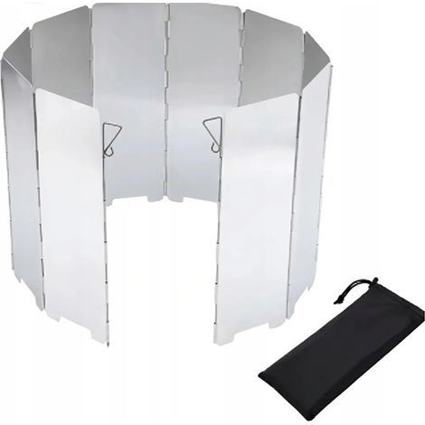 PARAVENTO PIEGHEVOLE IN ACCIAIO PER STUFA 24 cm x 82 cm