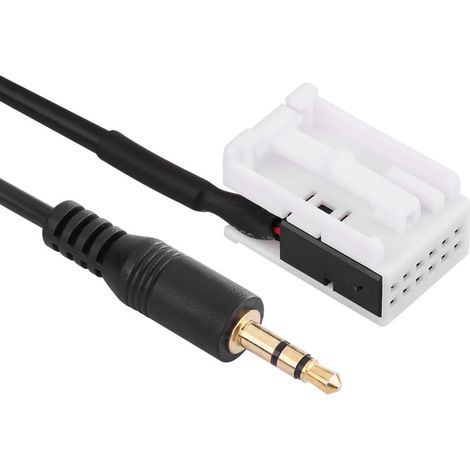 3,5-mm-AUX-Audio-Adapterkabel (Stecker) für Mercedes C-Klasse W203 (1/5)