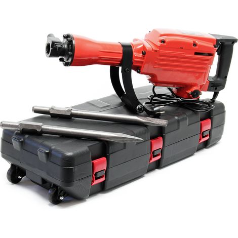 Martello demolitore 1700W con scalpello e accessori per cemento, pietra e muratura 1900 rpm (1/5)