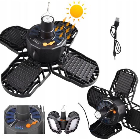 Lampe solaire de camping 200 W (1/5)